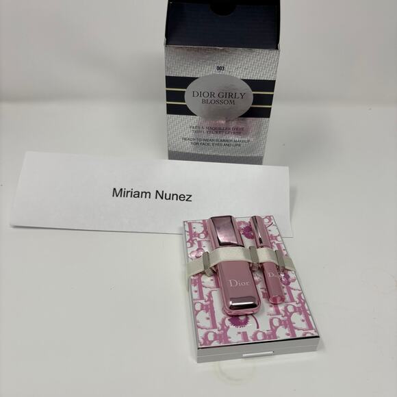 Christian Dior Dior Girly Blossom Makeup Palette 003 Radiant Girl Pink Case 0017 - Picture 1 of 3